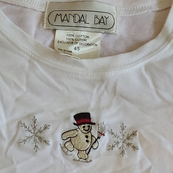 Mandal Bay Red Sweater Vest and T-Shirt Set Size 4/5 Great Condition - Picture 8 of 8